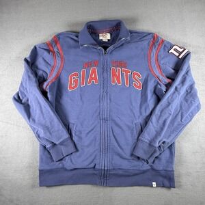 New York Giants Heisman Premium Track Jacket '47 Men's 2XL Blue